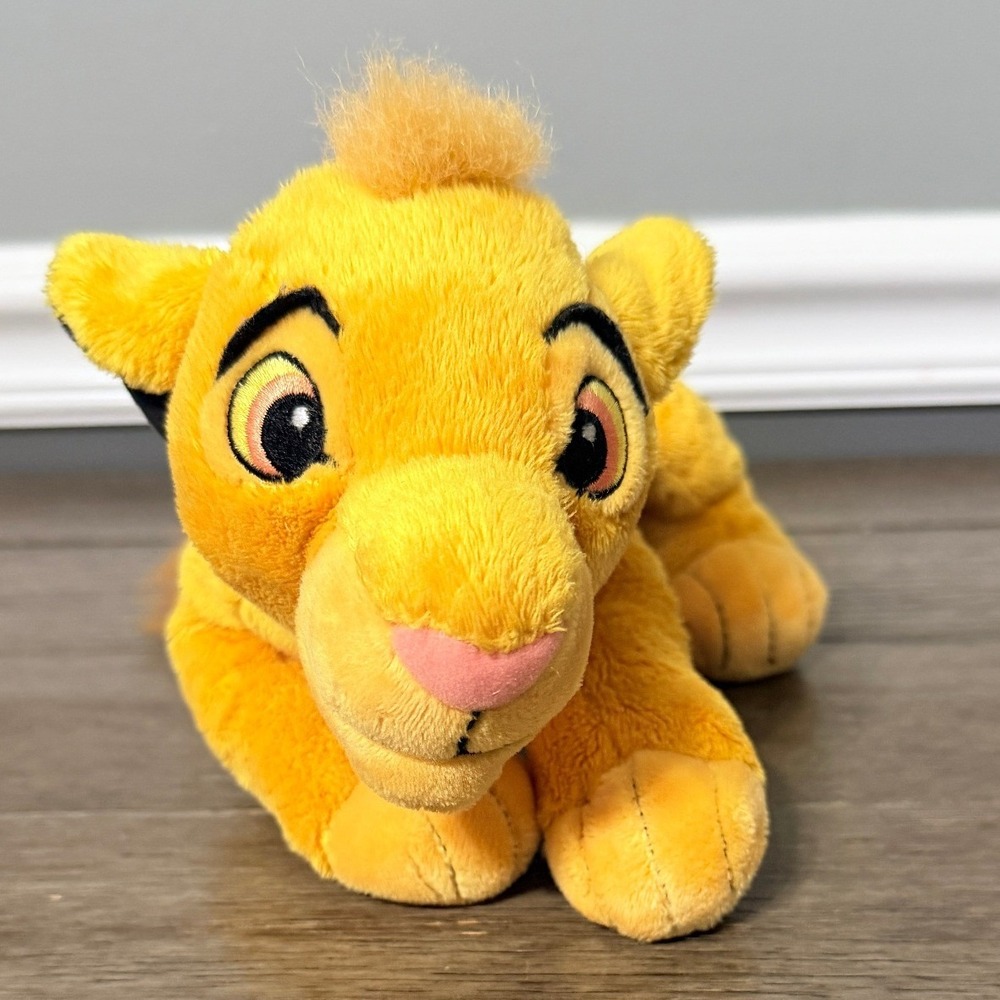 Disney Parks Simba‎ Plush The Lion King Stuffed Animal Gold Lion Cub  Toy